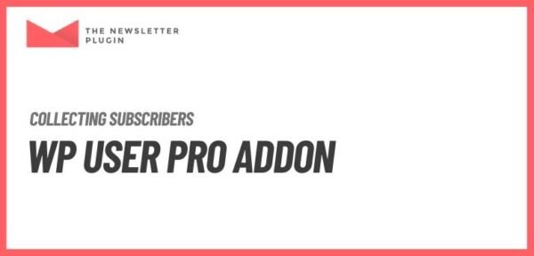 Newsletter – WP User Pro Addon